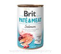 BRIT PATE & MEAT SALMON 6x400g