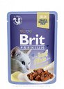 Brit Premium Cat filety wołowiny w galarecie 85g 