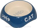 YARRO Miska ceramiczna CAT niebieska Y2701