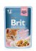 Brit Premium Cat dla kociąt z filety kurczaka w sosie 85g