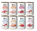 BRIT MONO PROTEIN mix smaków 30x400g