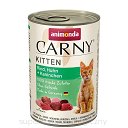 ANIMONDA Carny Kitten wołowina, kurczak i królik 400g