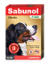 DR SEIDEL Sabunol obroża przeciw kleszczom i pchłom dla psa czerwona 50 cm 