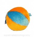 Yarro zabawka pluszowa dla psa - piłka pomarańczowo-nieb., 12cm, piszcząca Y0027
