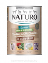 NATURO Grain Free SENIOR indyk i kurczak w ziołowym sosie 12x390g