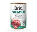 BRIT PATE & MEAT VENISON 24x400g