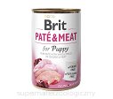 BRIT PATE & MEAT PUPPY 24x400g 