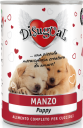 DISUGUAL Monoprotein Puppy - Wołowina 400g