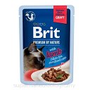 Brit Premium Cat Sterylizacja kawałki jagnięciny w sosie 85g