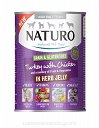 NATURO Grain & Gluten Free indyk i kurczak w ziołowej galarecie 390g