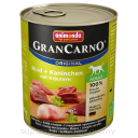 ANIMONDA GRAN CARNO królik+zioła 800g