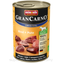 ANIMONDA GRAN CARNO wołowina indyk 400g
