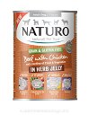 NATURO Grain & Gluten Free wołowina i kurczak w ziołowej galarecie 12x390g