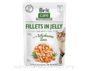 Brit Care Cat Pouches Fillets in Jelly with Wholesome Tuna 85g