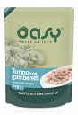 Oasy Natural Range Cat Adult saszetka Tuńczyk z krewetkami 70g