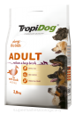 TropiDog Dorosłe psy - duże i średnie rasy z kaczką i ryżem 2,5kg