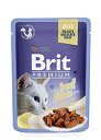 Brit Premium Cat filety wołowiny w galarecie 85g