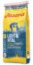 Josera Dog Light&Vital 2x15kg + Serrano snacks gratis