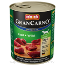 ANIMONDA GRAN CARNO wołowina dziczyzna 800g