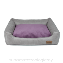 RECOBED - Kanapa Siberian Szary double pillow szary/fiolet rozmiar S 65x50 cm 