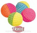 TRIXIE piłki miękkie kolorowe op.4szt./4cm TX4095