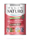 NATURO Grain & Gluten Free łosoś i kurczak w ziołowej galarecie 390g