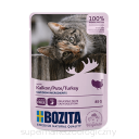 Bozita kawałki w sosie z indykiem 12x85g