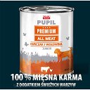 Karma PUPIL Premium All Meat Junior Kurczak Wołowina 800g