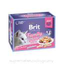 Brit Care Cat Family Plate Jelly 12x85g