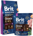 BRIT PREMIUM by Nature Adult S  1kg 