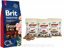 BRIT PREMIUM by Nature Adult L 15kg + SERRANO SNACK 100g