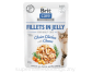 Brit Care Cat Pouches Fillets in Jelly with Choice Chicken & Cheese 85g