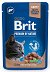 Brit Premium Cat Sterylizacja kawałki wątróbki w sosie 85g