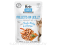 Brit Care Cat Pouches Fillets in Jelly with Tender Turkey & Shrimps 85g
