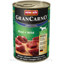 ANIMONDA GRAN CARNO wołowina dziczyzna 400g