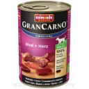 ANIMONDA GRAN CARNO  wołowina serca  400g