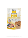 Brit Care Mini Rabbit & Salmon fillets in gravy PIES 24x85g