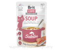 BRIT CARE CAT SOUP z łososiem 75g
